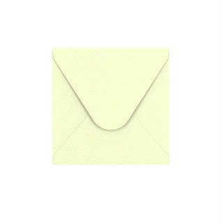 Ivoorkleurige Envelop met Hamerslagstructuur 110 x 110 mm