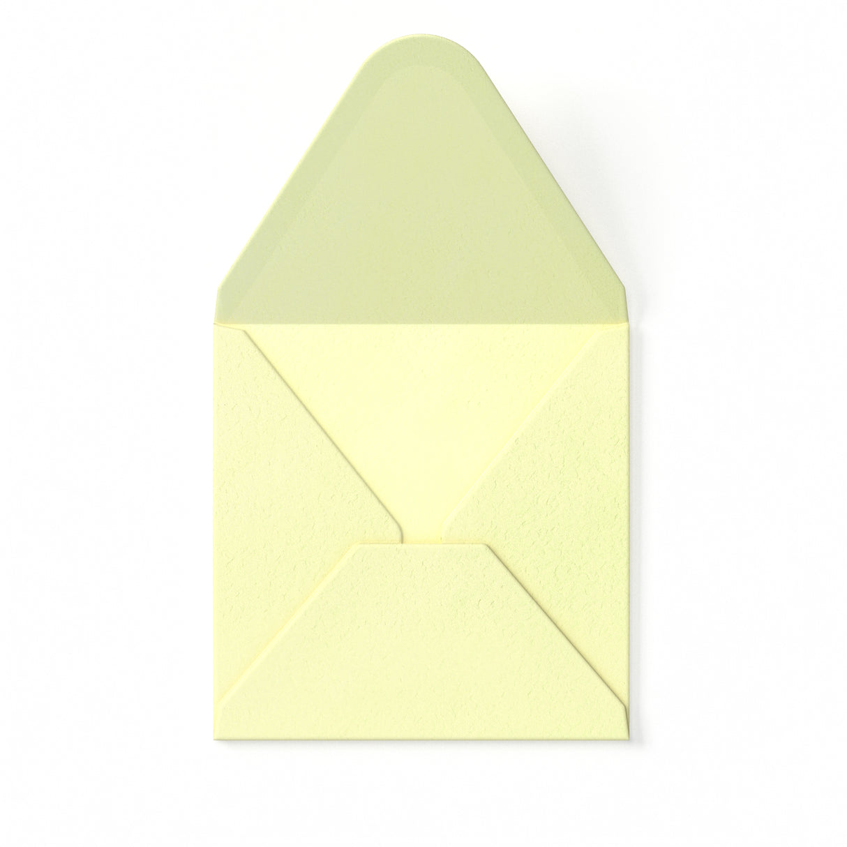 Ivoorkleurige Envelop met Hamerslagstructuur 110 x 110 mm