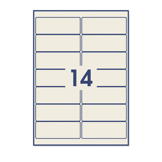 Rectangle Adhesive Labels