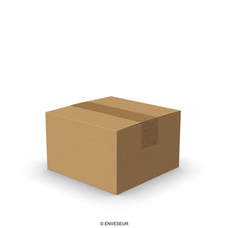 Kartonnen verzenddoos met flappen 230x120x105 mm