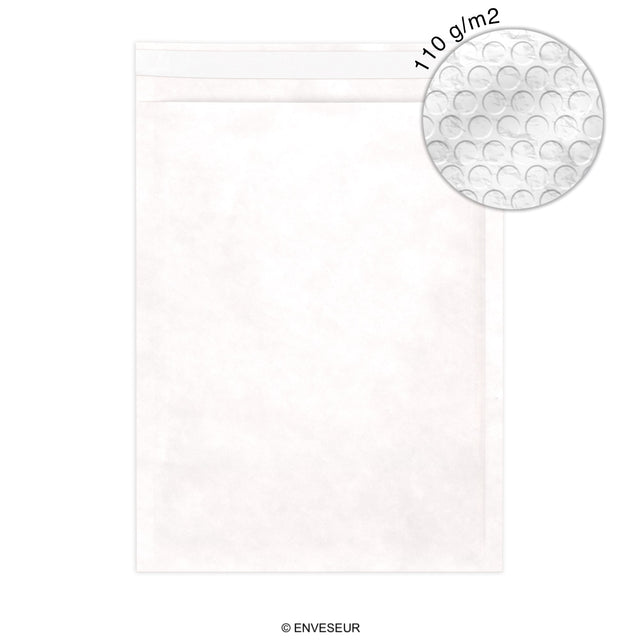 Economy Padded Bag Mailers White 340 x 240 mm 110 Gsm
