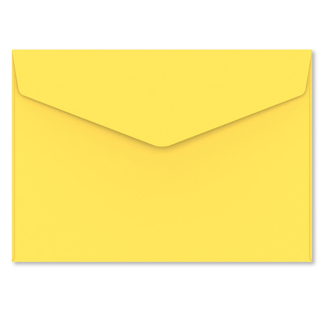 V-Flap Peel and Seal Envelopes Dark Yellow 162 x 229 mm (C5)