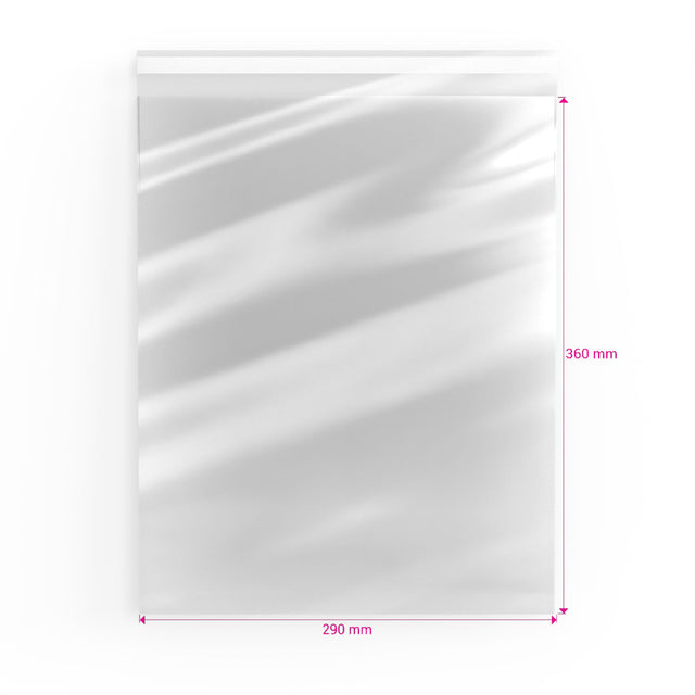 Cello Bags (Non-Header) Clear 360 x 290 mm