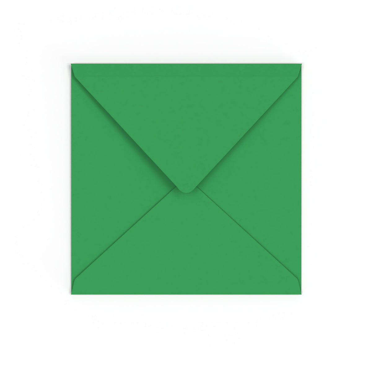 Diepgroene envelop 155x155 mm