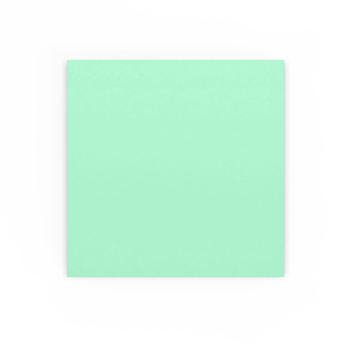 Jade groene envelop 155x155 mm