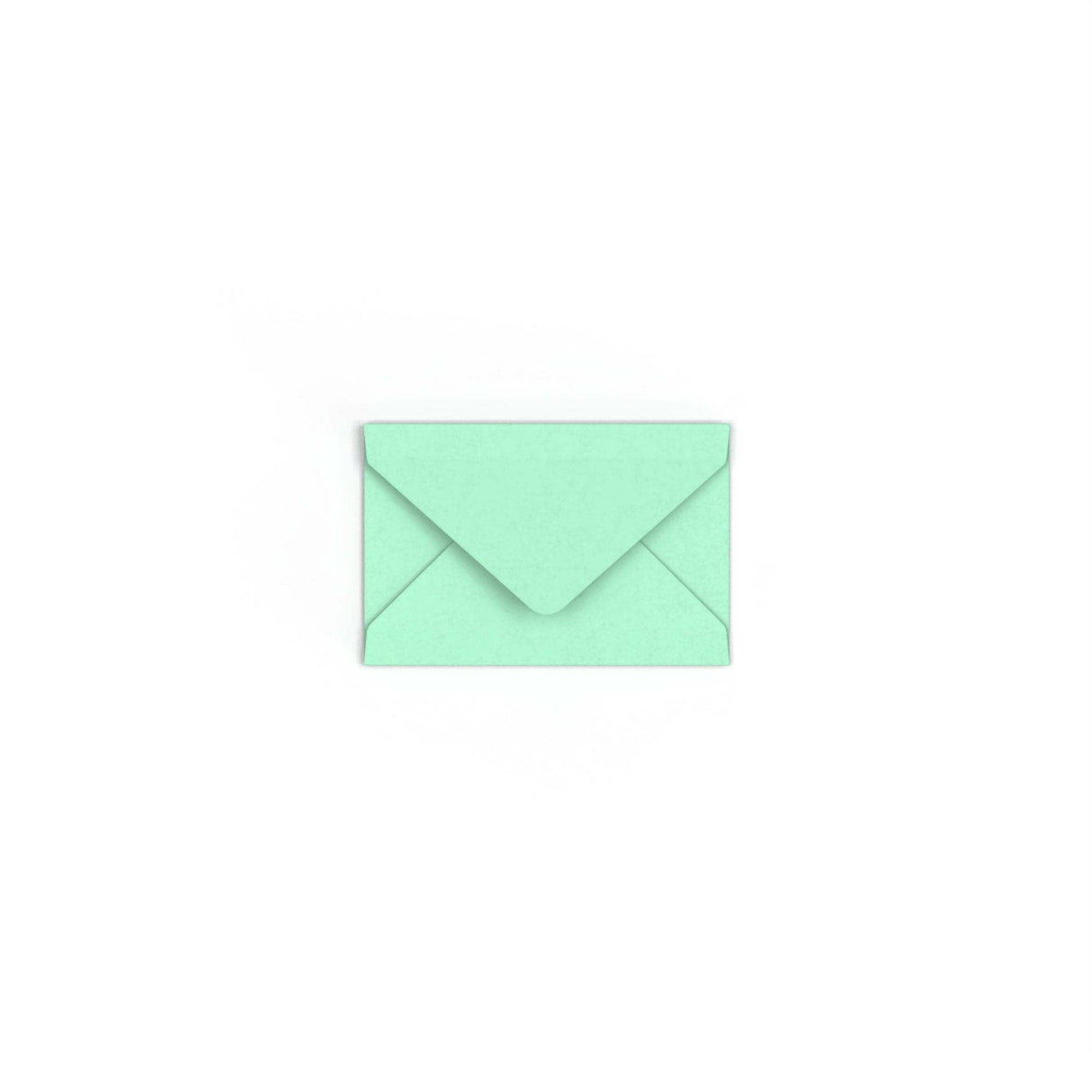 Jade groene envelop 62x94 mm
