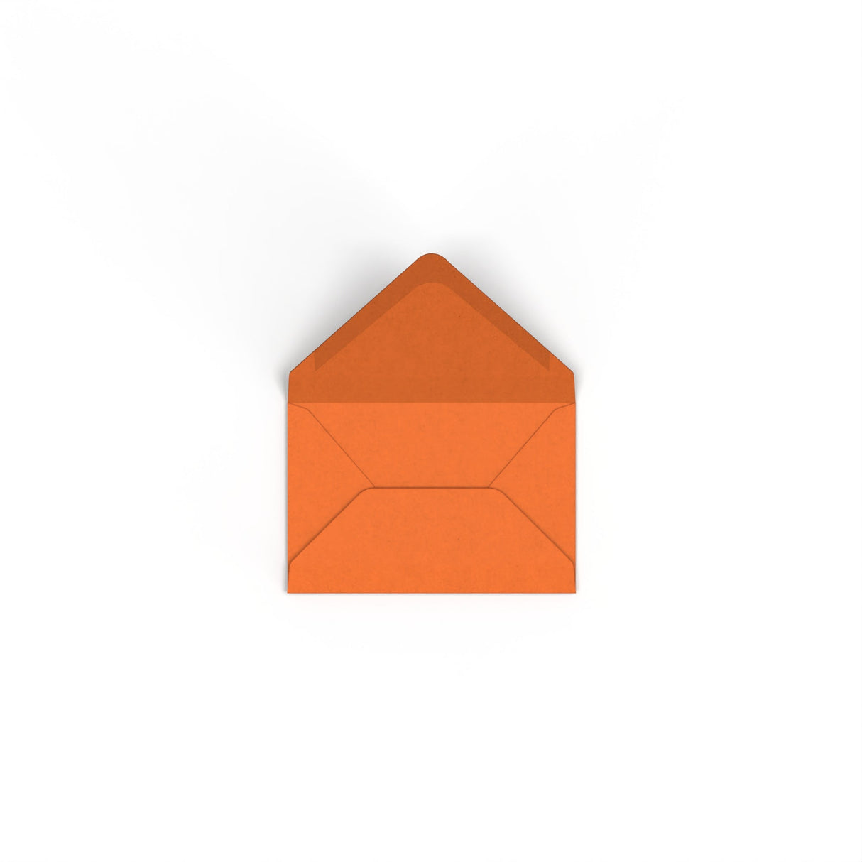 Vuur oranje envelop 62x94 mm