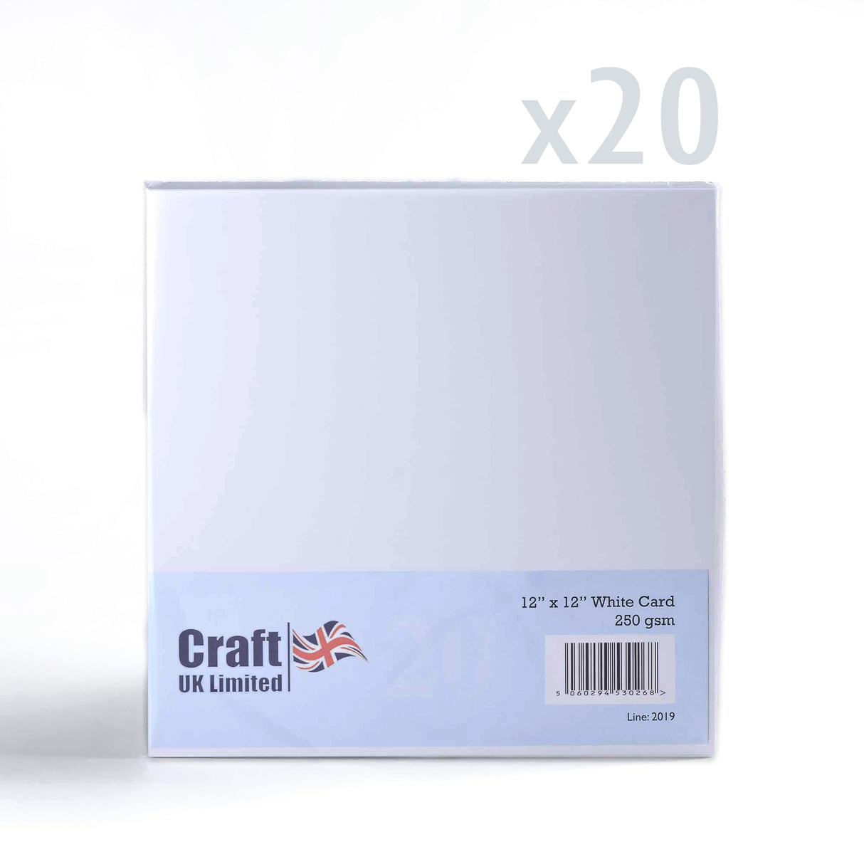 300x300 Witte Premier Kaart 250 g/m² Pak