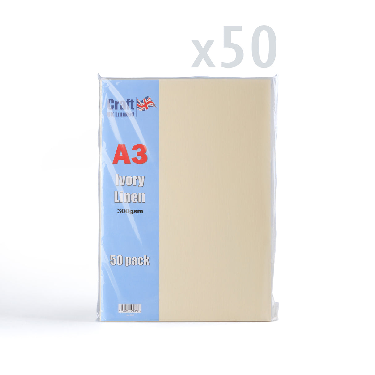 Linnen Kaart 300 g/m² Pak