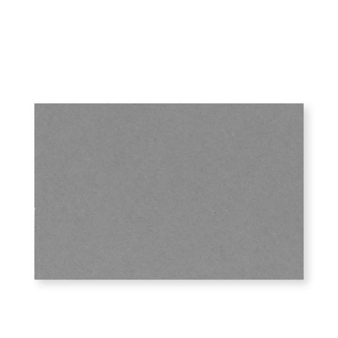 Dark Grey Gummed V-Flap Greeting Card Envelope (62 x 94mm)