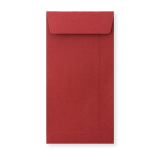 220x110 mm (DL) Donkerrood Pocket Envelope