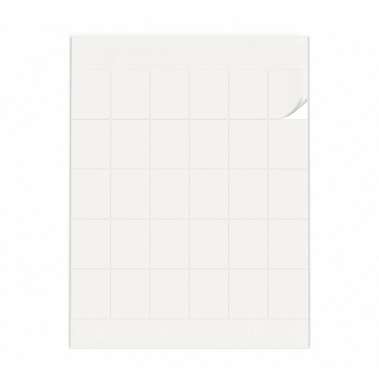 Witte etiketten pakketten S - 100 vel