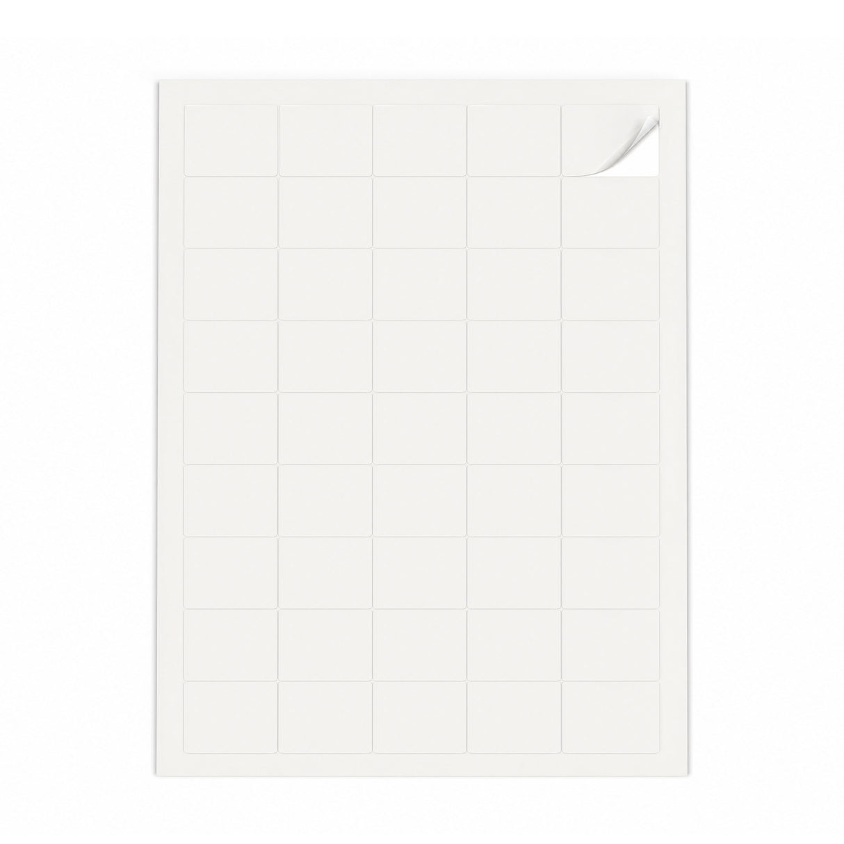 Witte etiketten pakketten XS - 100 vel