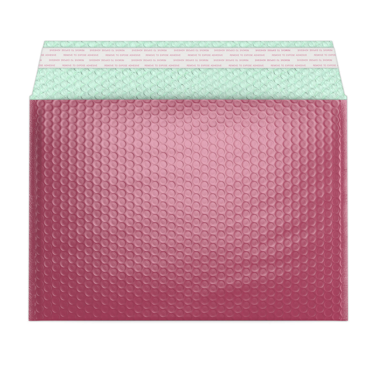 Glanzende metaalachtige luchtkussen enveloppen