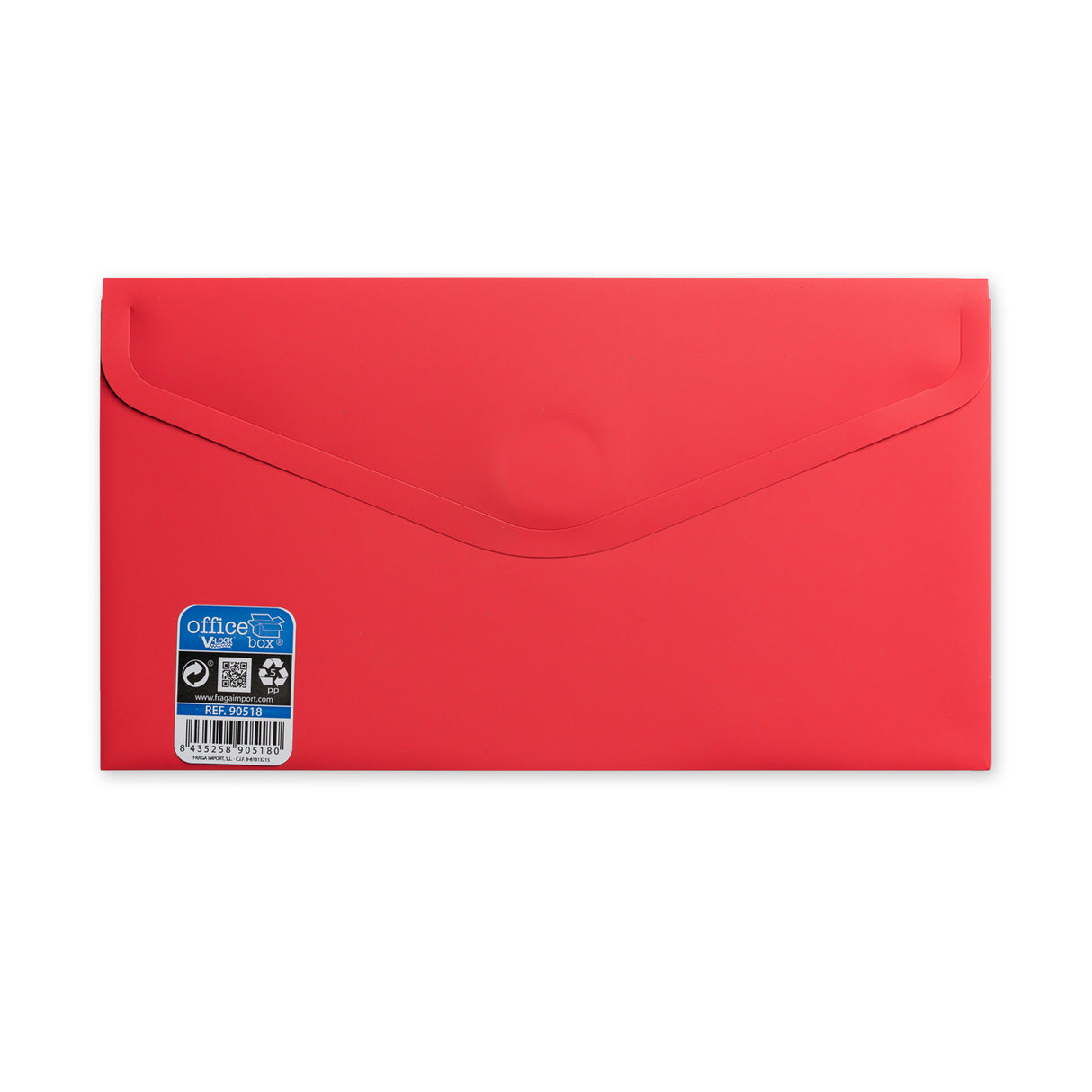 Polypropyleen enveloppen met klittenbandsluiting V-LOCK Vital Colors