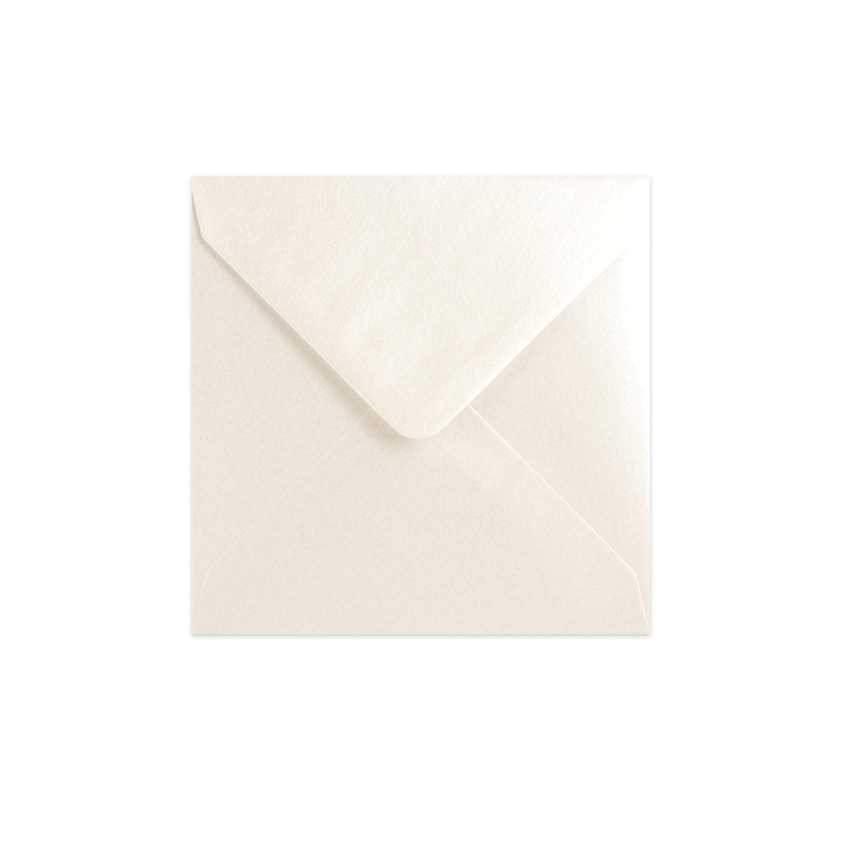 Oesterkleurige envelop - Punt Flap 130x130 mm