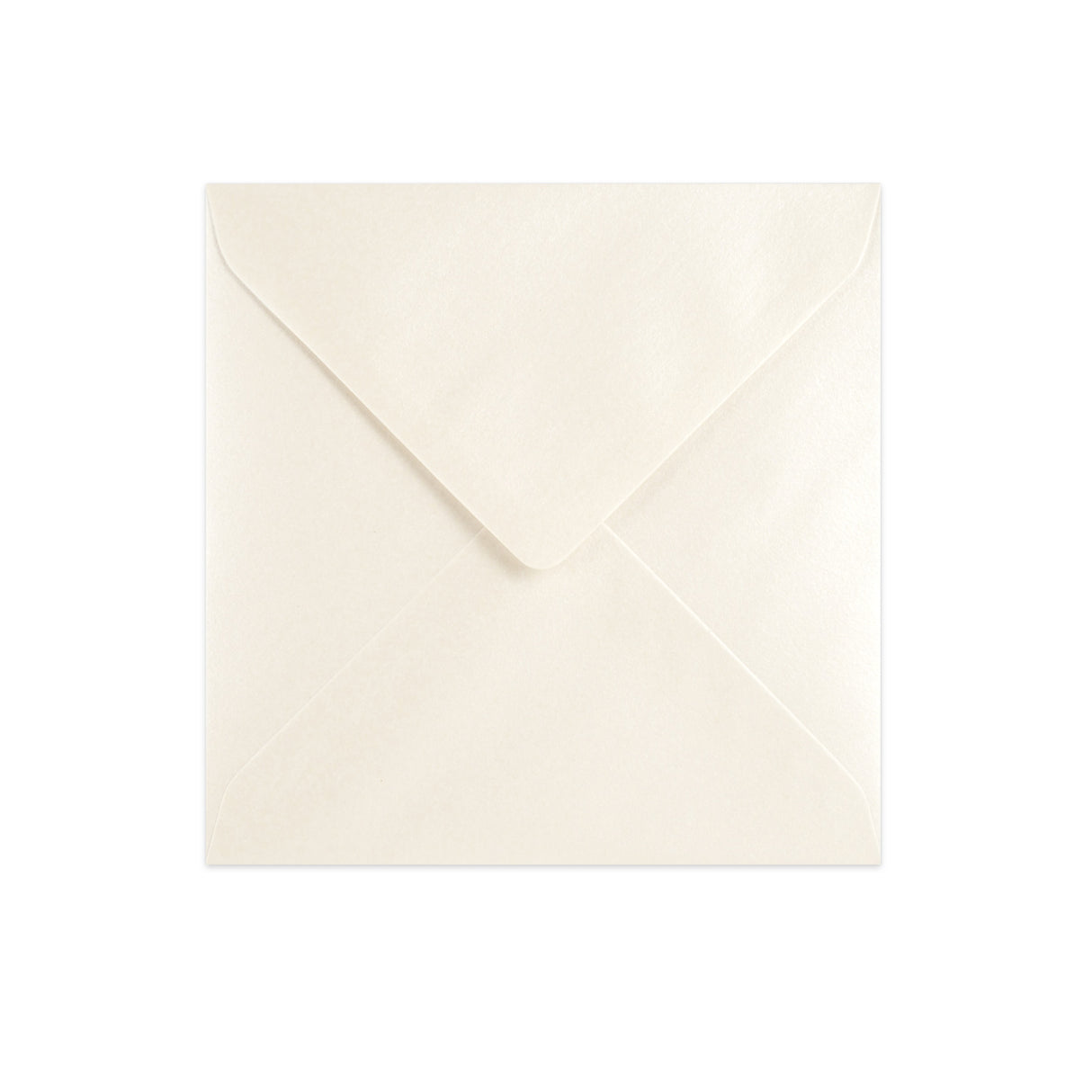 Oesterkleurige envelop - Punt Flap 155x155 mm