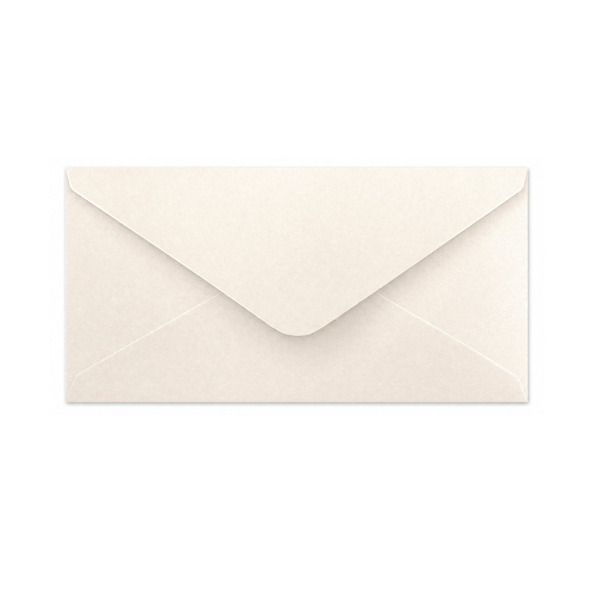Oesterkleurige envelop - Punt Flap 110x220 mm (DL)