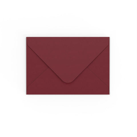 Burgundy envelopes Burgundy 65 x 94 mm Gummed