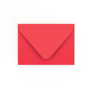 82x113 mm (C7) Helder Rood Envelop