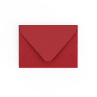 82x113 mm (C7) Donkerrood Envelop
