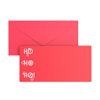 Christmas Envelope HO HO HO