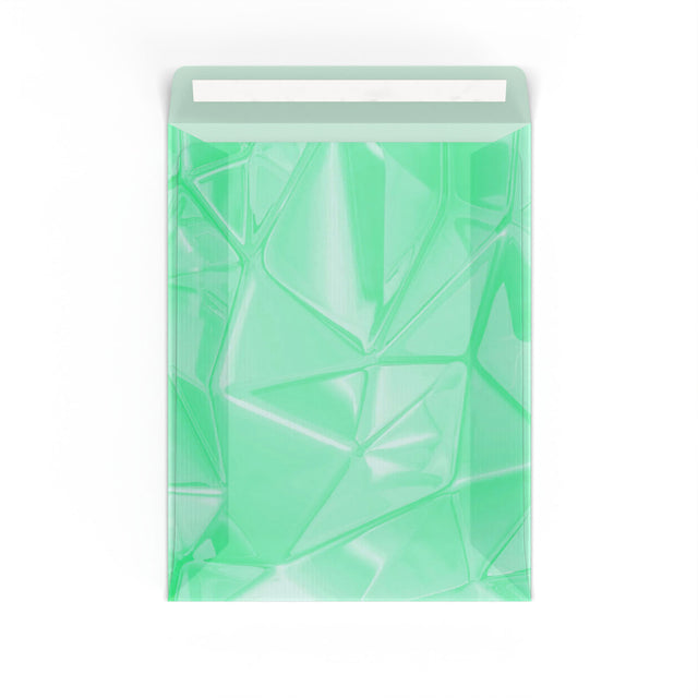 Glassine Bags Crystal Green 117 x 89 mm