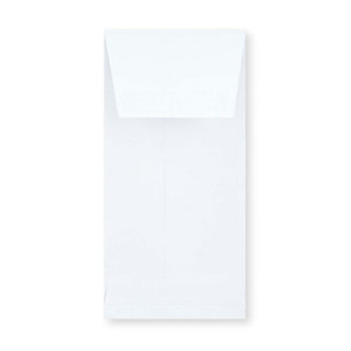 Witte harmonica-envelop 220x110x25 mm (DL)
