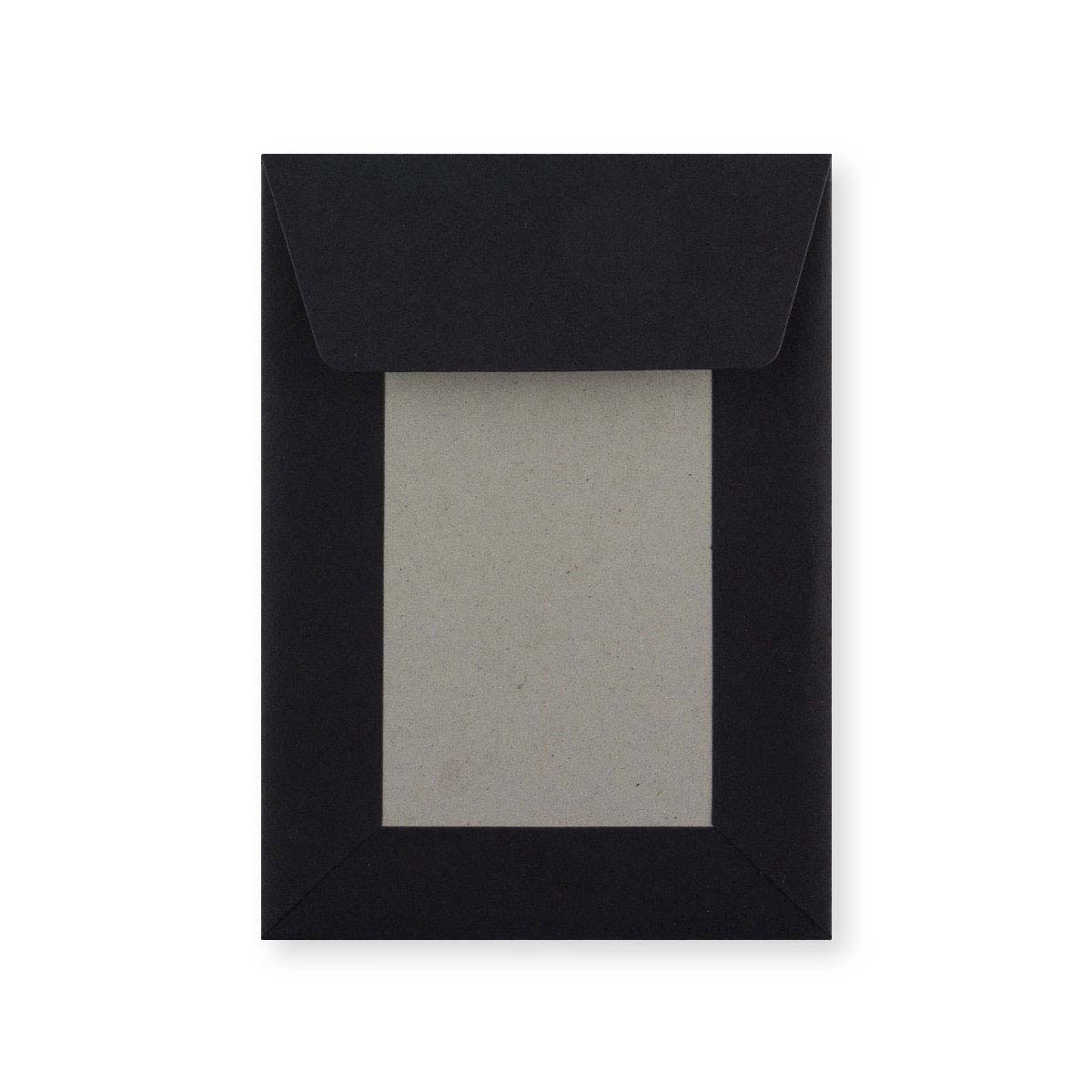 Zwarte Bordrug Envelop 162x114 mm (C6)