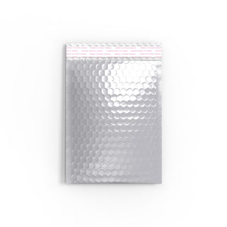 Metallic Finish Bubble Bag Mailers
