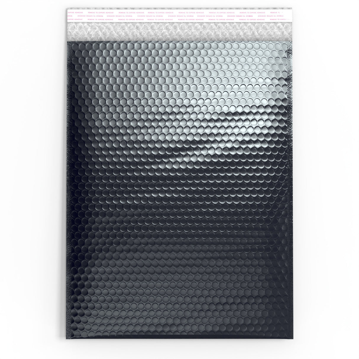 Glanzende metaalachtige luchtkussen enveloppen