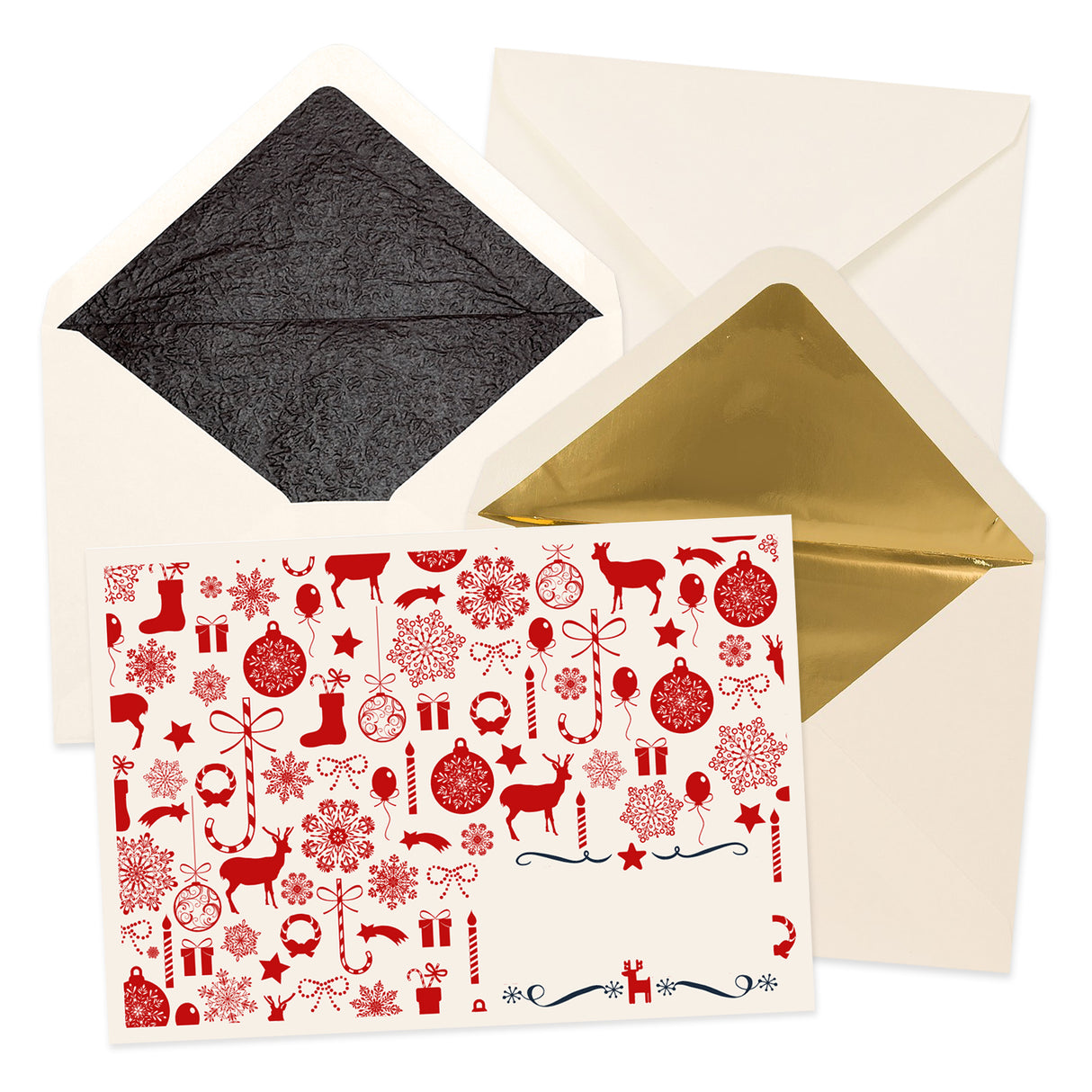 Envelop Vrolijk Kerstfeest motief
