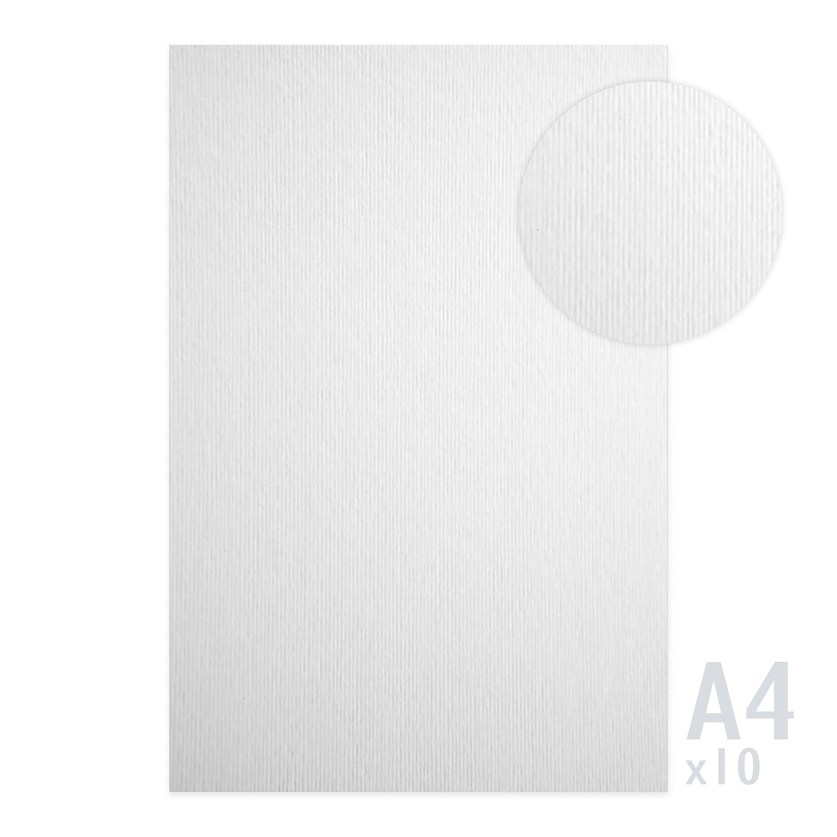 Linnenstructuur papier 215g/m² - 10 A4 vel