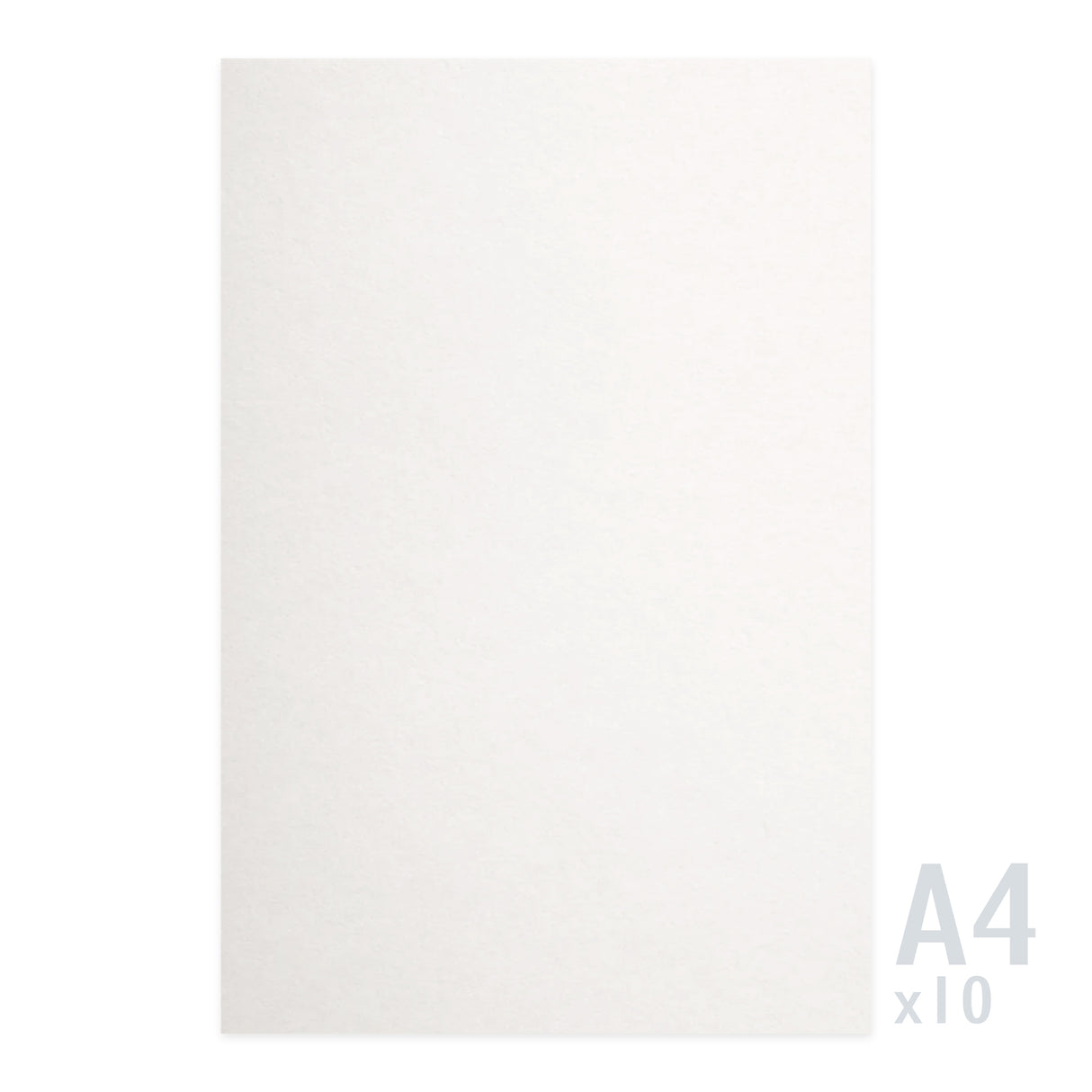 Wit papier 250g/m² - 10 A4 vel