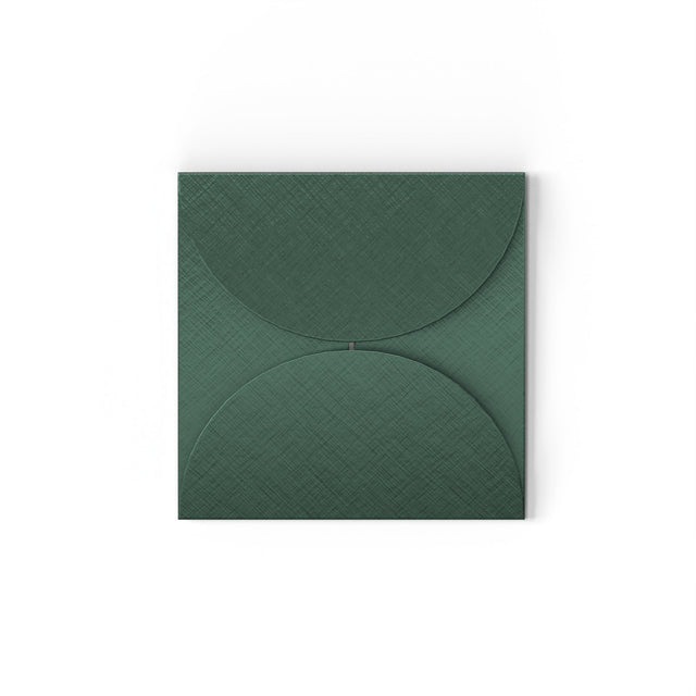 Pouchette Envelopes Forest Green 145 x 145 mm