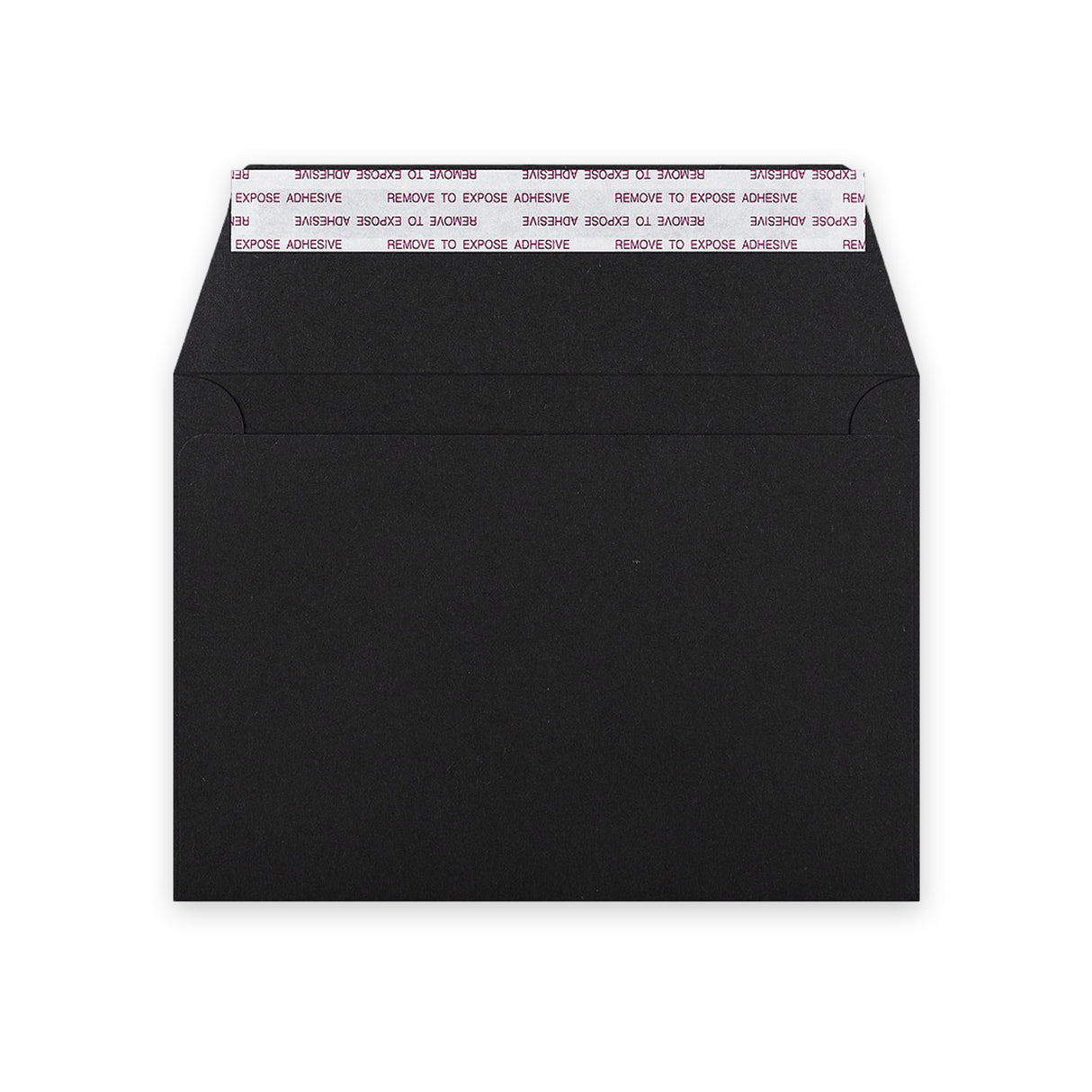 114x162 mm (C6) Zwarte Envelop