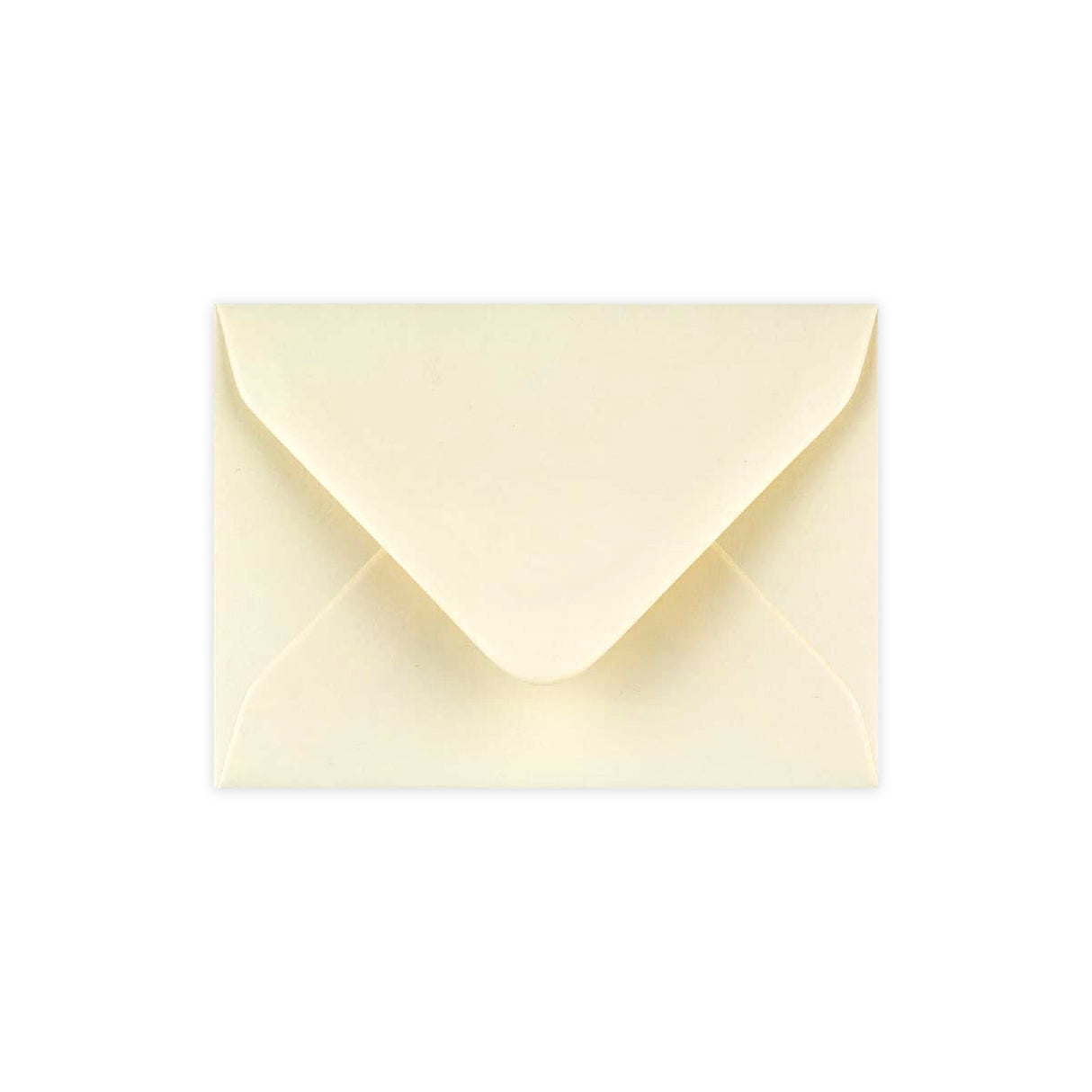 70x100 mm Ivoorwitte velijn envelop