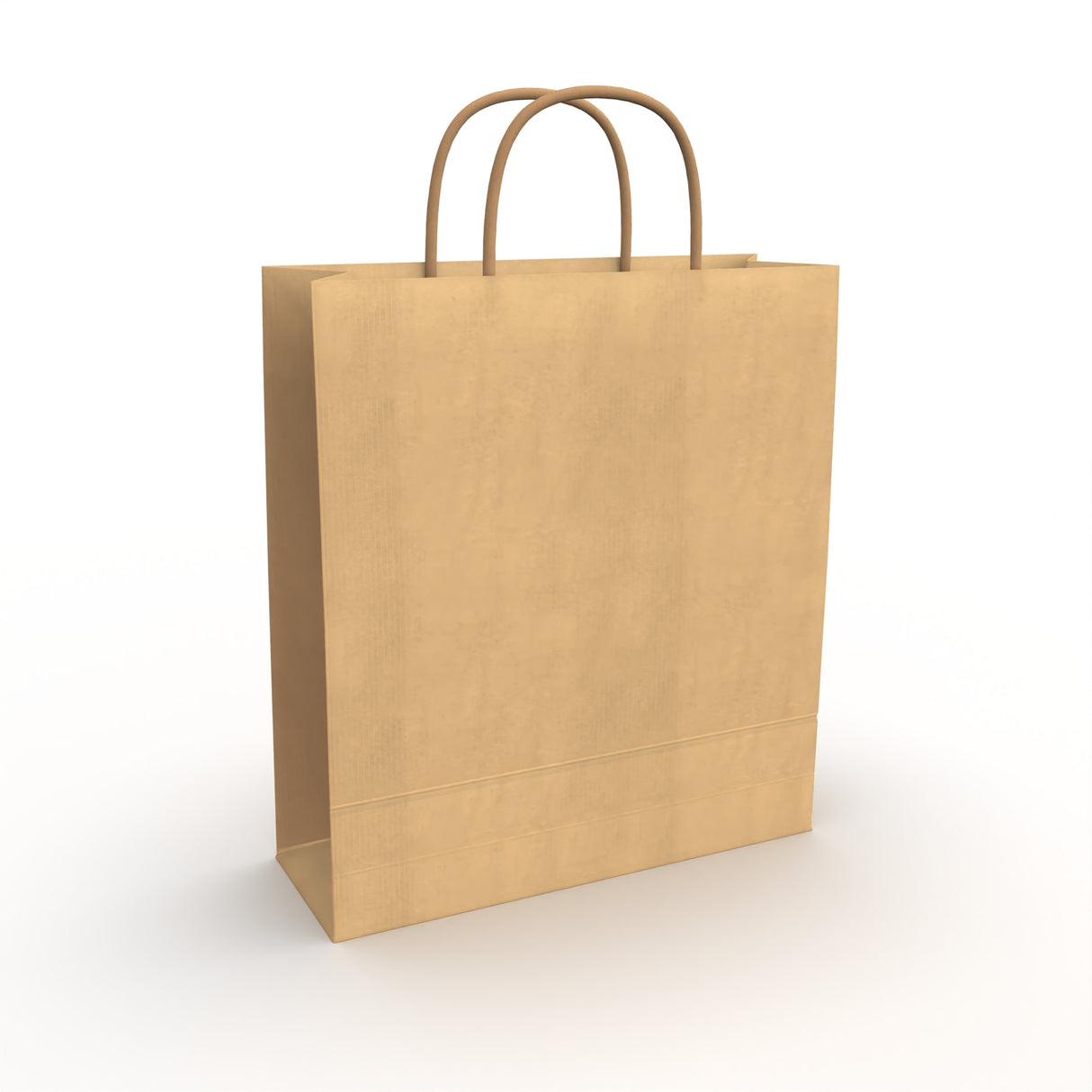 Papieren tas met hengsels