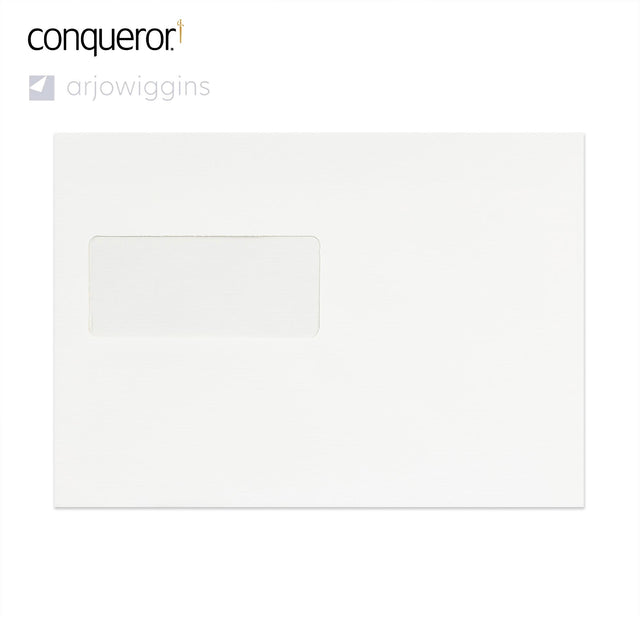 C5 Brilliant White Peel & Seal Conqueror Envelope (162 x 229mm)