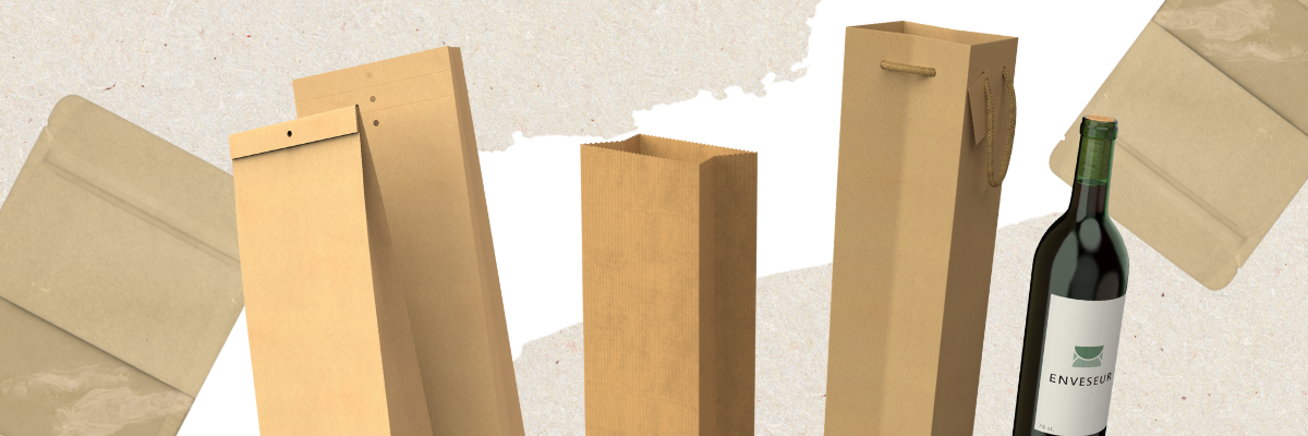 Kraftpapieren zakken