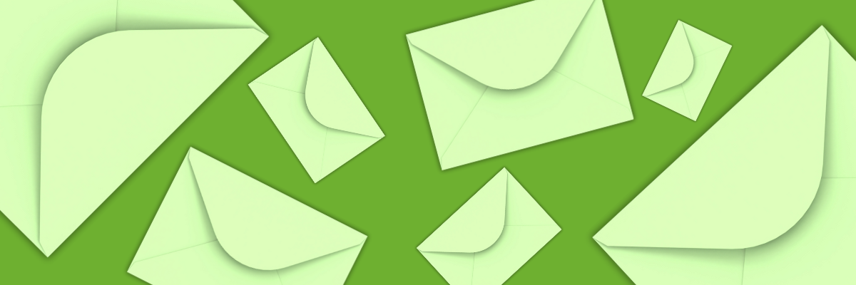 Enveloppen met ronde klep