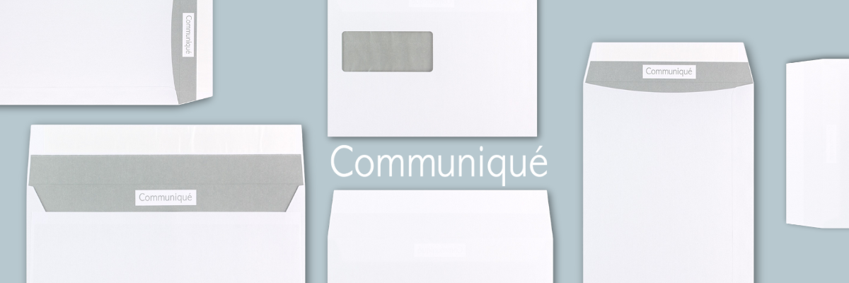 Communiqué enveloppen