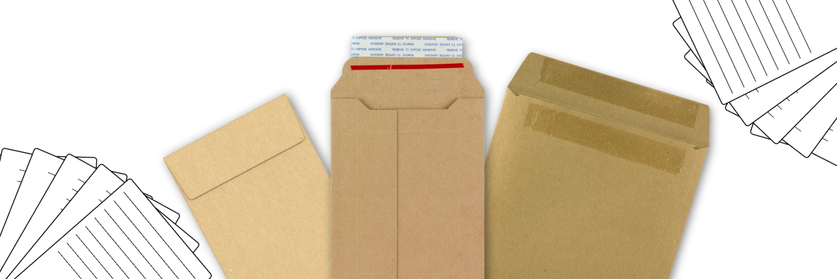 Enveloppen van manilla papier