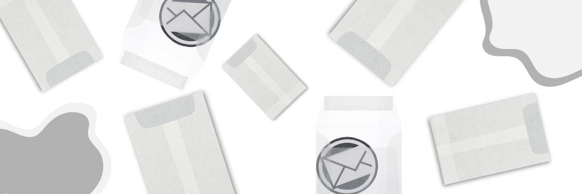 Transparante enveloppen