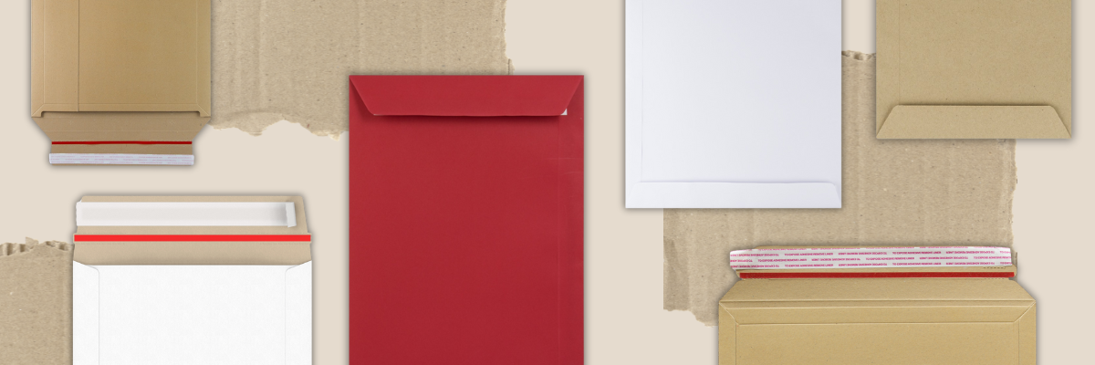 Enveloppen met rechte klep