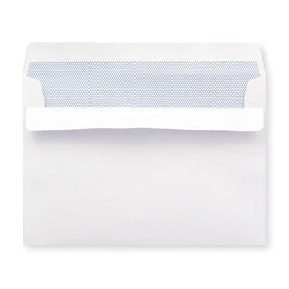 162x229 mm (C5) Witte Envelop