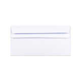 Witte envelop met binnendruk – met venster 110x220 mm (DL) 110gr/m²
