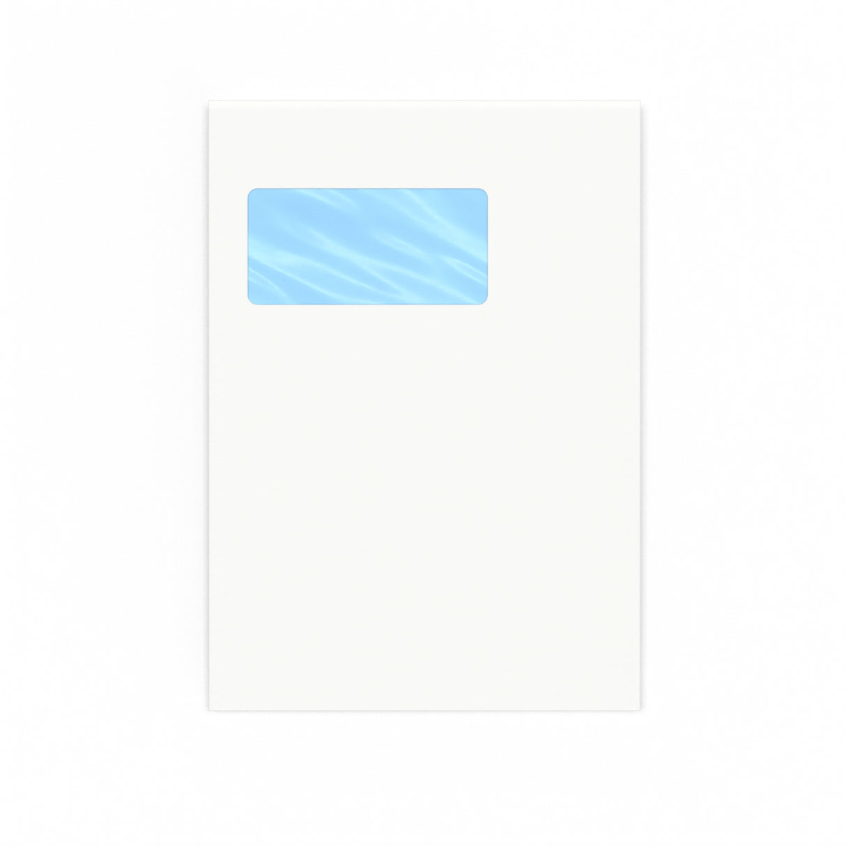 229x162 mm (C5) Witte envelop met verticaal venster