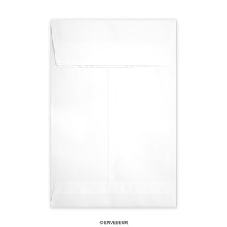 Witte harmonica-envelop 324x229x25 mm (C4)