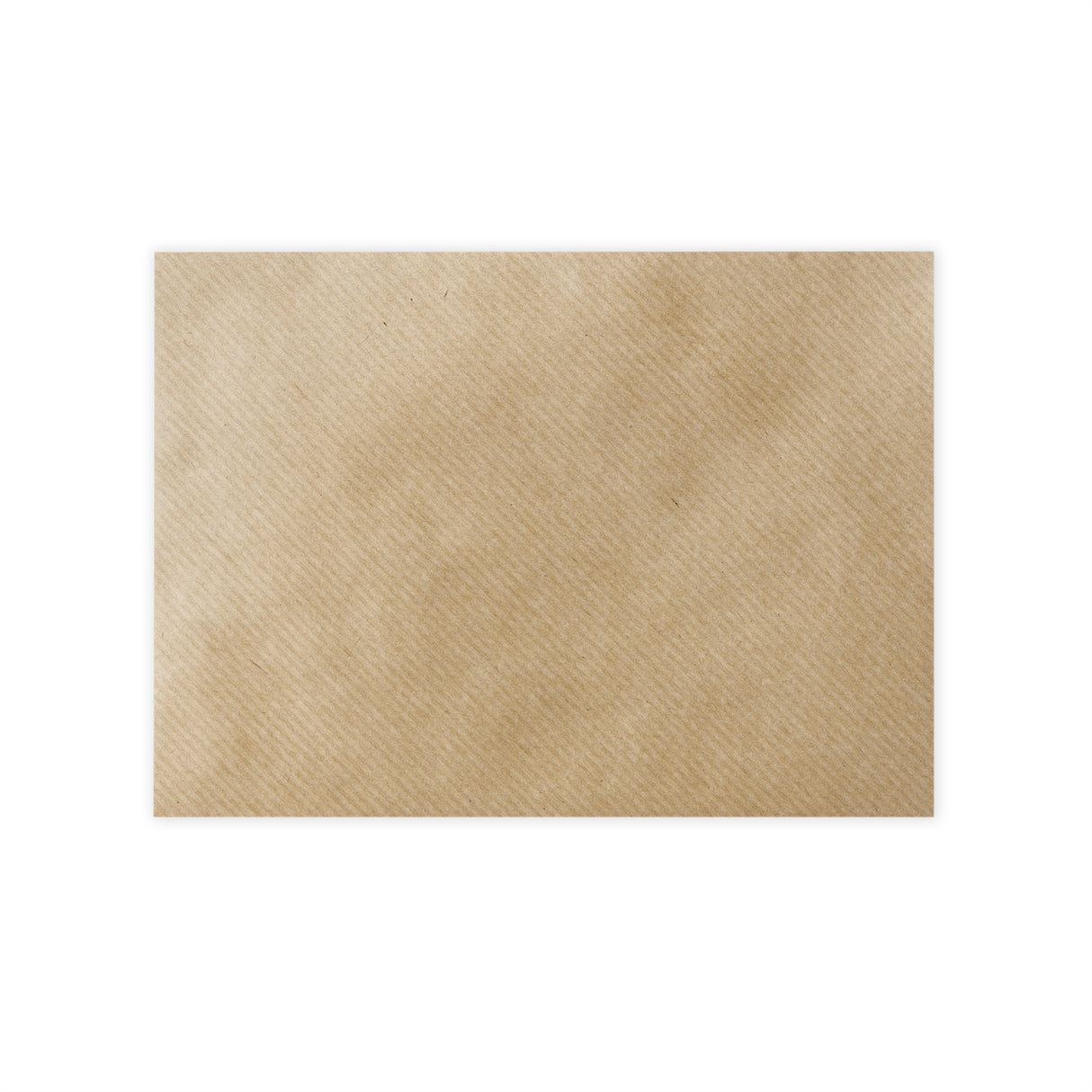 133x184 mm Bruin Geribbelde Envelop